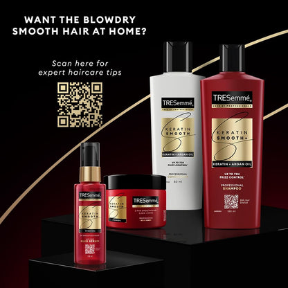 TRESemmé Keratin Smooth+ Shampoo with Keratin Protein and Argan Oil, Paraben Free, for Frizzy Hair - size and scale (18)