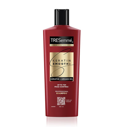 TRESemmé Keratin Smooth+ Shampoo with Keratin Protein and Argan Oil, Paraben Free, for Frizzy Hair (19)