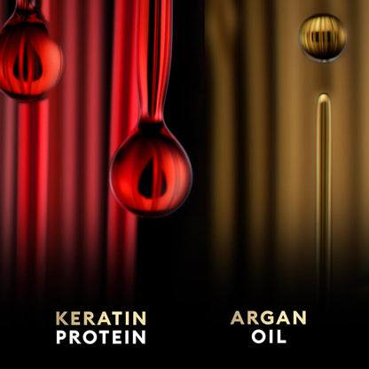 TRESemmé Keratin Smooth+ Shampoo with Keratin Protein and Argan Oil, Paraben Free, for Frizzy Hair - ingredients panel