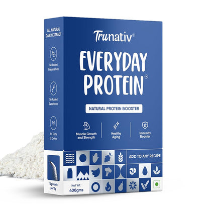 TruNativ Cookable Milk Whey Protein Isolate Powder, 90% Protein, Unflavoured