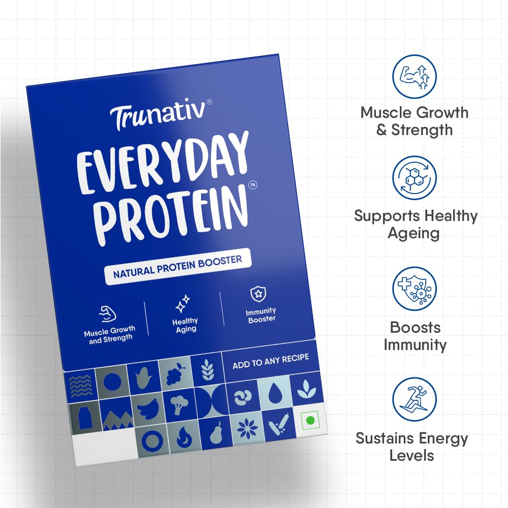 TruNativ Cookable Milk Whey Protein Isolate Powder, 90% Protein, Unflavoured - packaging
