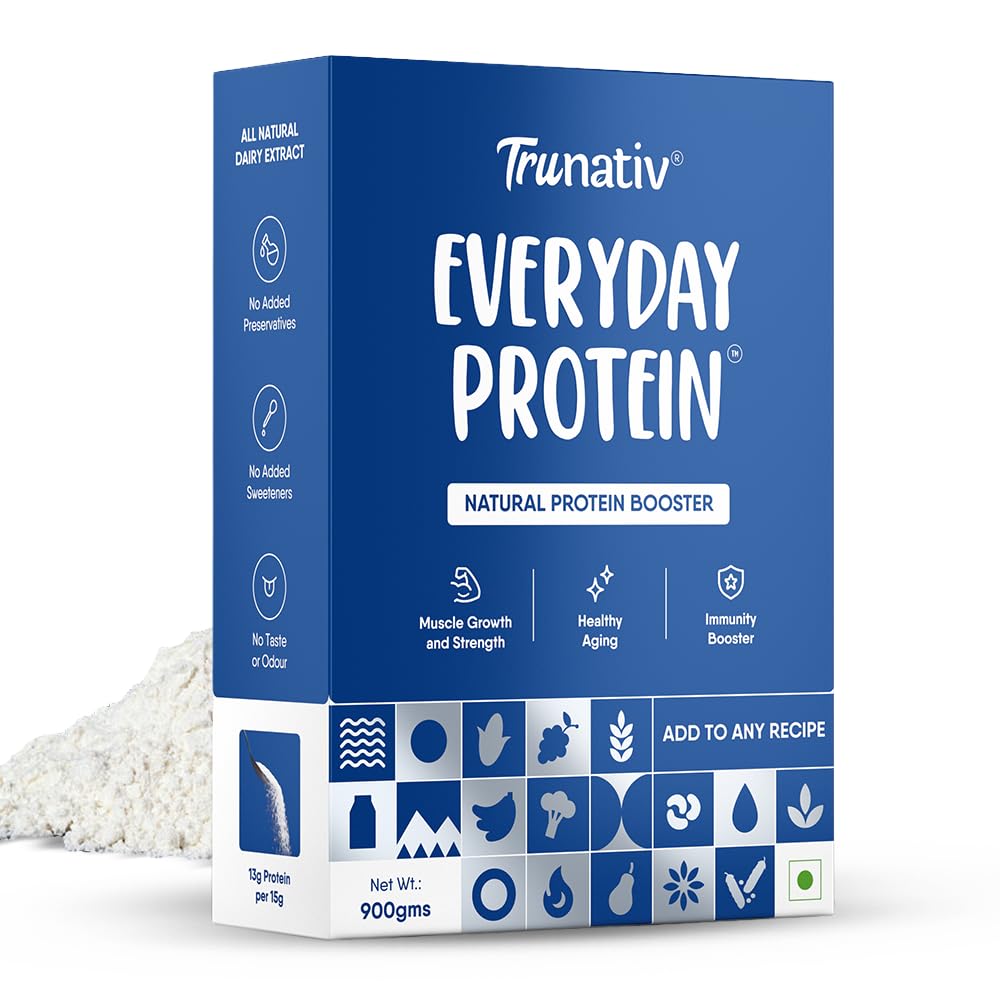 TruNativ Cookable Milk Whey Protein Isolate Powder, 90% Protein, Unflavoured (8)