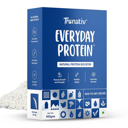 TruNativ Cookable Milk Whey Protein Isolate Powder, 90% Protein, Unflavoured (8)