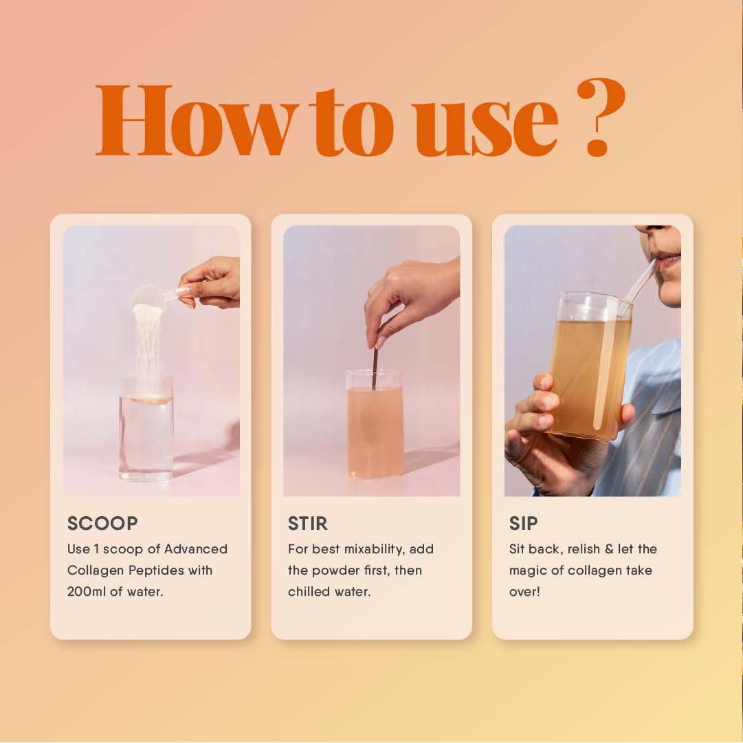 TruNativ Marine Collagen Powder, Japanese Source Type 1 and 3 Hydrolyzed Peptides with Hyaluronic Acid, Adult Nutritional Sup