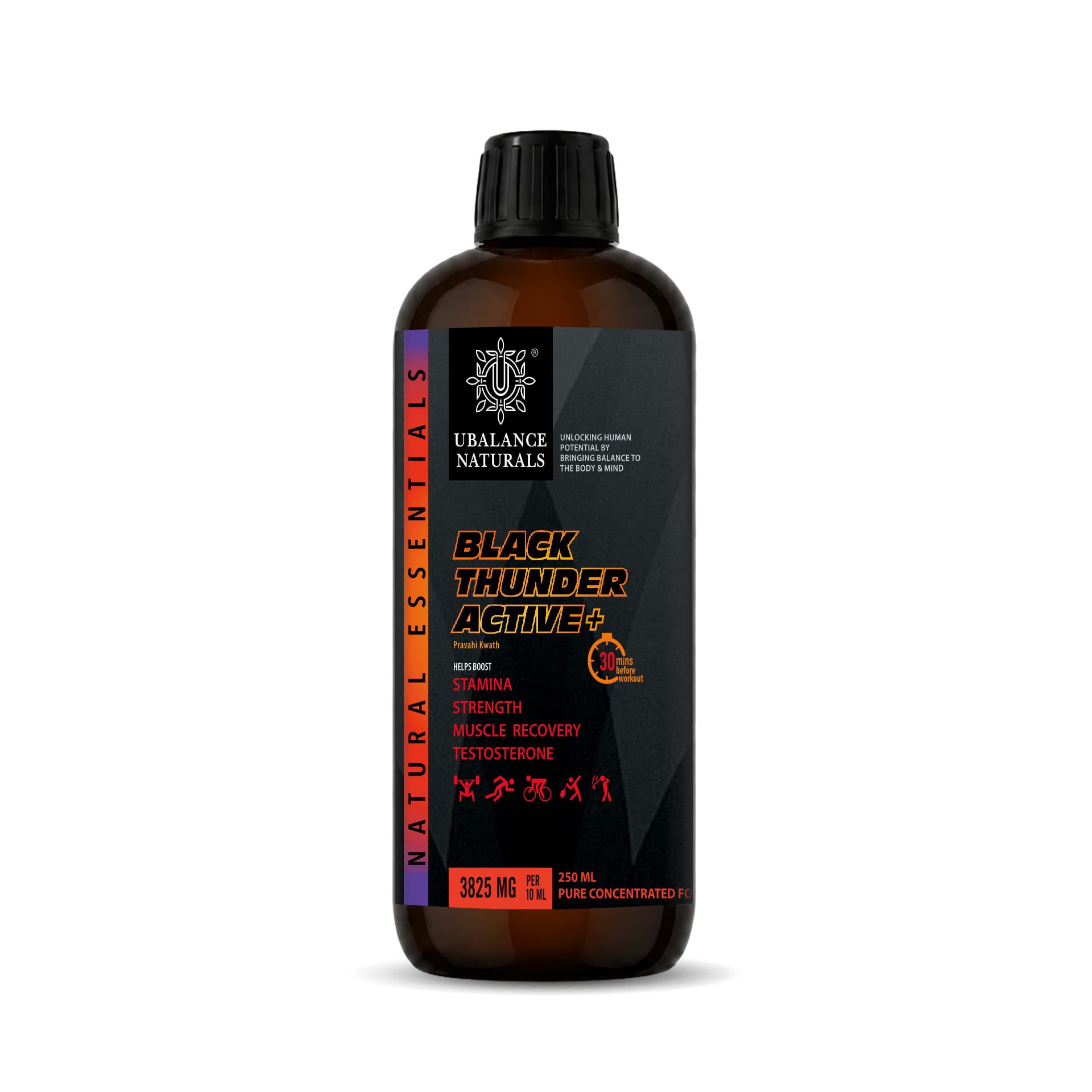 Ubalance Naturals Ashwagandha Ayurvedic Herbal Liquid Supplement, 1000mg per 10ml Serving (23)