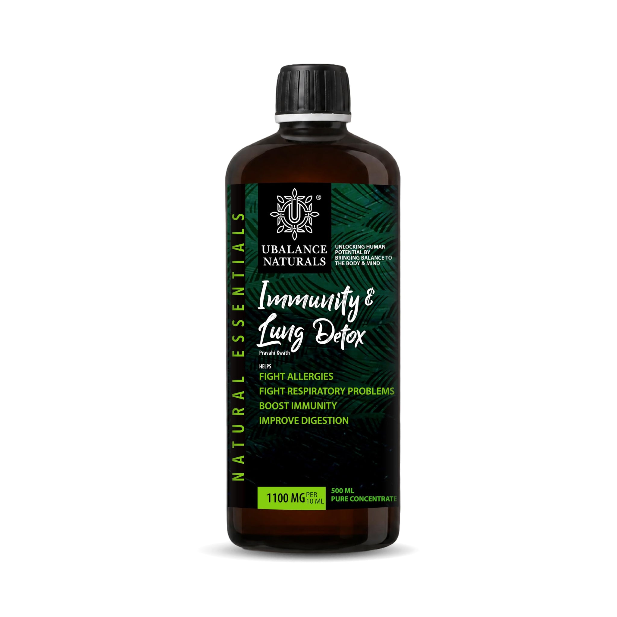 Ubalance Naturals Ashwagandha Ayurvedic Herbal Liquid Supplement, 1000mg per 10ml Serving (52)