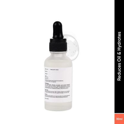 UNDERATED 5% Niacinamide & 3% Betaine Serum with Gotu Kola and Rosemary, 30 g, Facial Serum - front view