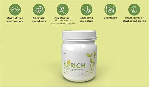 Unicity ENRICH nutrition enhancement product 500 gm - back view