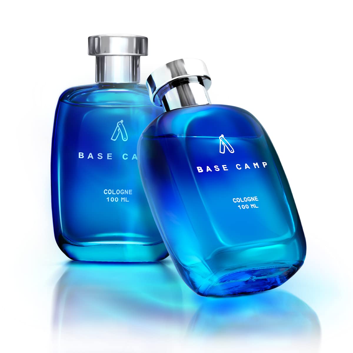 Ustraa Base Camp Cologne for Men, 100ml Eau de Cologne, Zingy Aquatic Notes, Modern Style - close-up detail