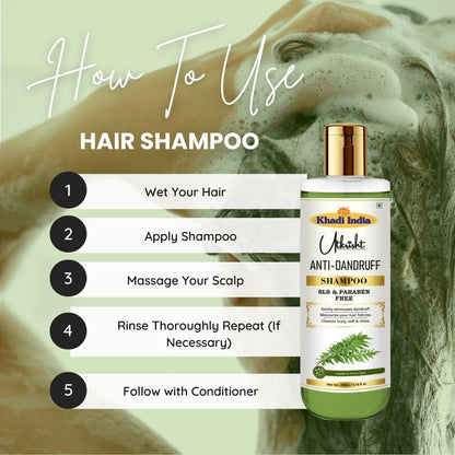 Utkrisht Ayurvedic Herbal Shampoo, 200ml, Paraben and SLS Free, for All Hair Types - ingredients panel (29)