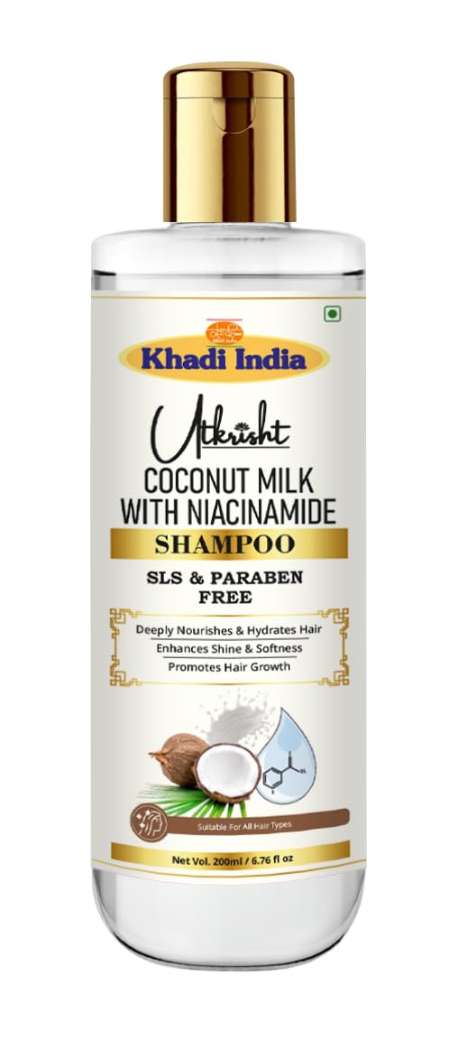 Utkrisht Ayurvedic Herbal Shampoo, 200ml, Paraben and SLS Free, for All Hair Types (32)