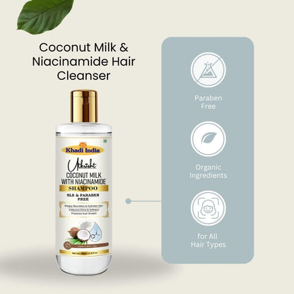 Utkrisht Ayurvedic Herbal Shampoo, 200ml, Paraben and SLS Free, for All Hair Types - close-up detail (38)