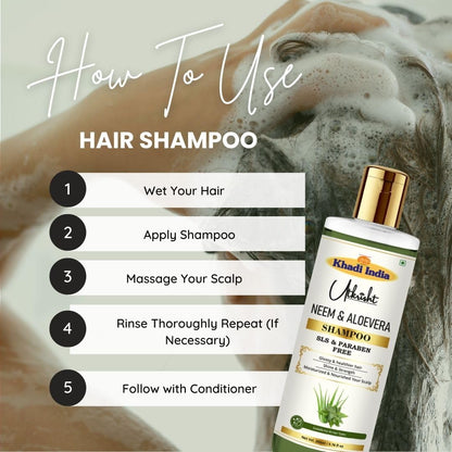 Utkrisht Ayurvedic Herbal Shampoo, 200ml, Paraben and SLS Free, for All Hair Types - ingredients panel (61)