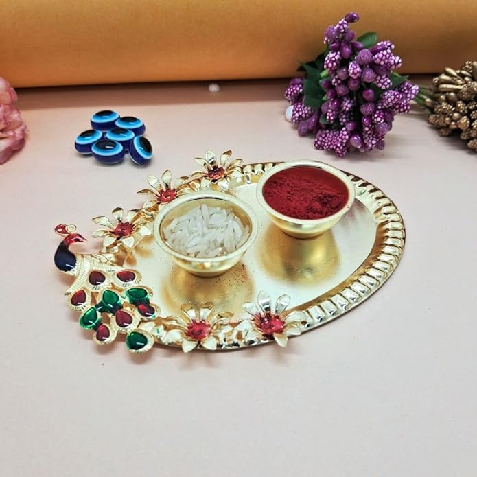 VACHANMOLI Unisex-Adult Bhaiya Bhabhi Evil Eye Couple Rakhi/Bracelet Pair Rakhi/Lumba Rakhi For Bhabhi/Designer Handmade Rakh