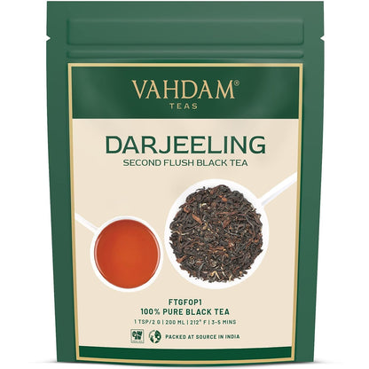 VAHDAM Loose Leaf Tea, 250g, Assorted Flavors, Black Tea and Chai, Direct from India