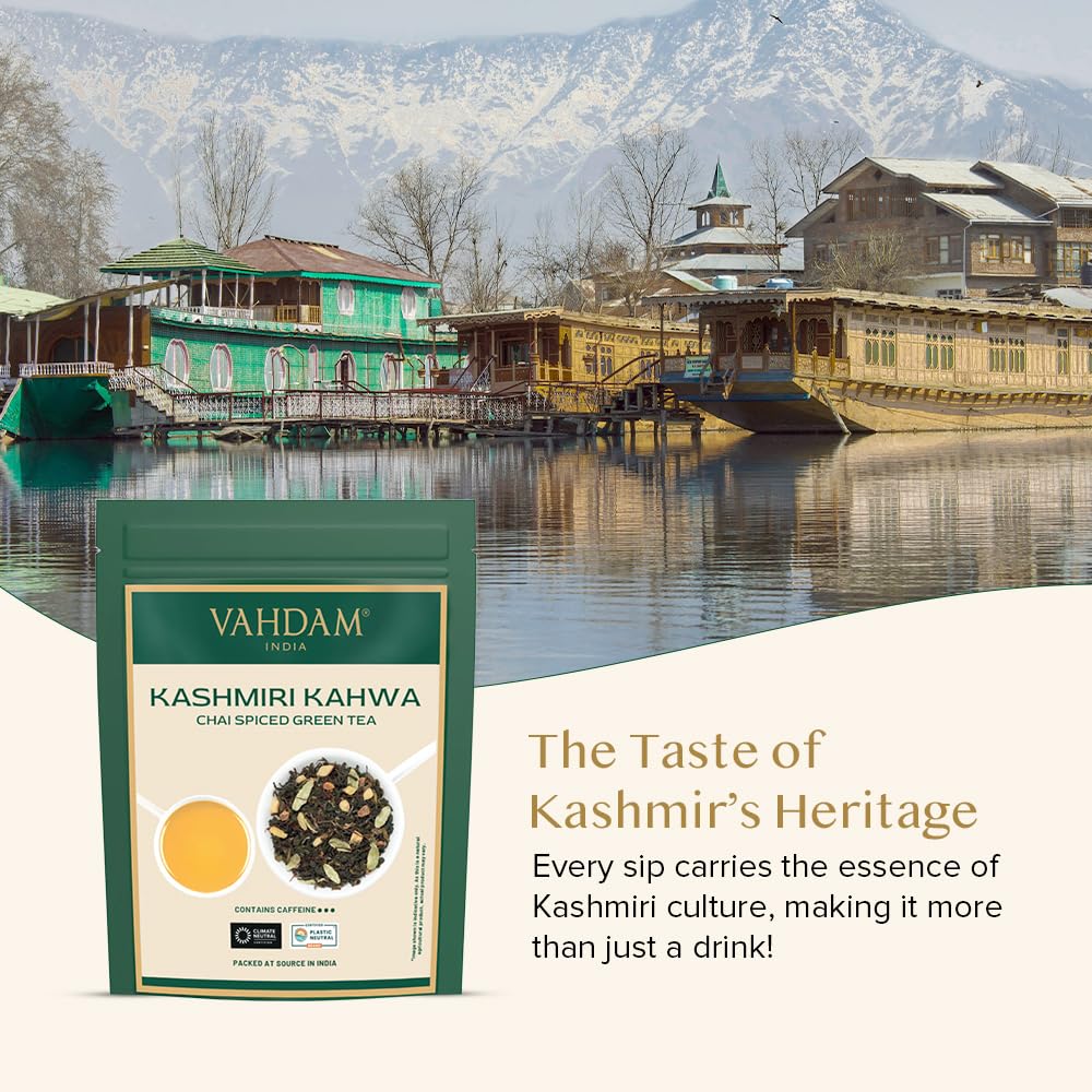 VAHDAM Loose Leaf Tea, 250g, Assorted Flavors, Black Tea and Chai, Direct from India - packaging (21)