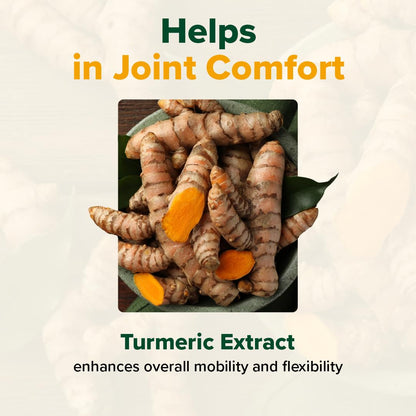 VAHDAM Turmeric Curcumin Supplement with Piperine and Boswellia, 500mg Curcuminoids, Vegan Capsules - packaging