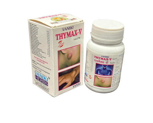 Vaniki Herbs Thymax-V Tablets, 90 Count, Ayurvedic Herbal Supplement, GMP Certified