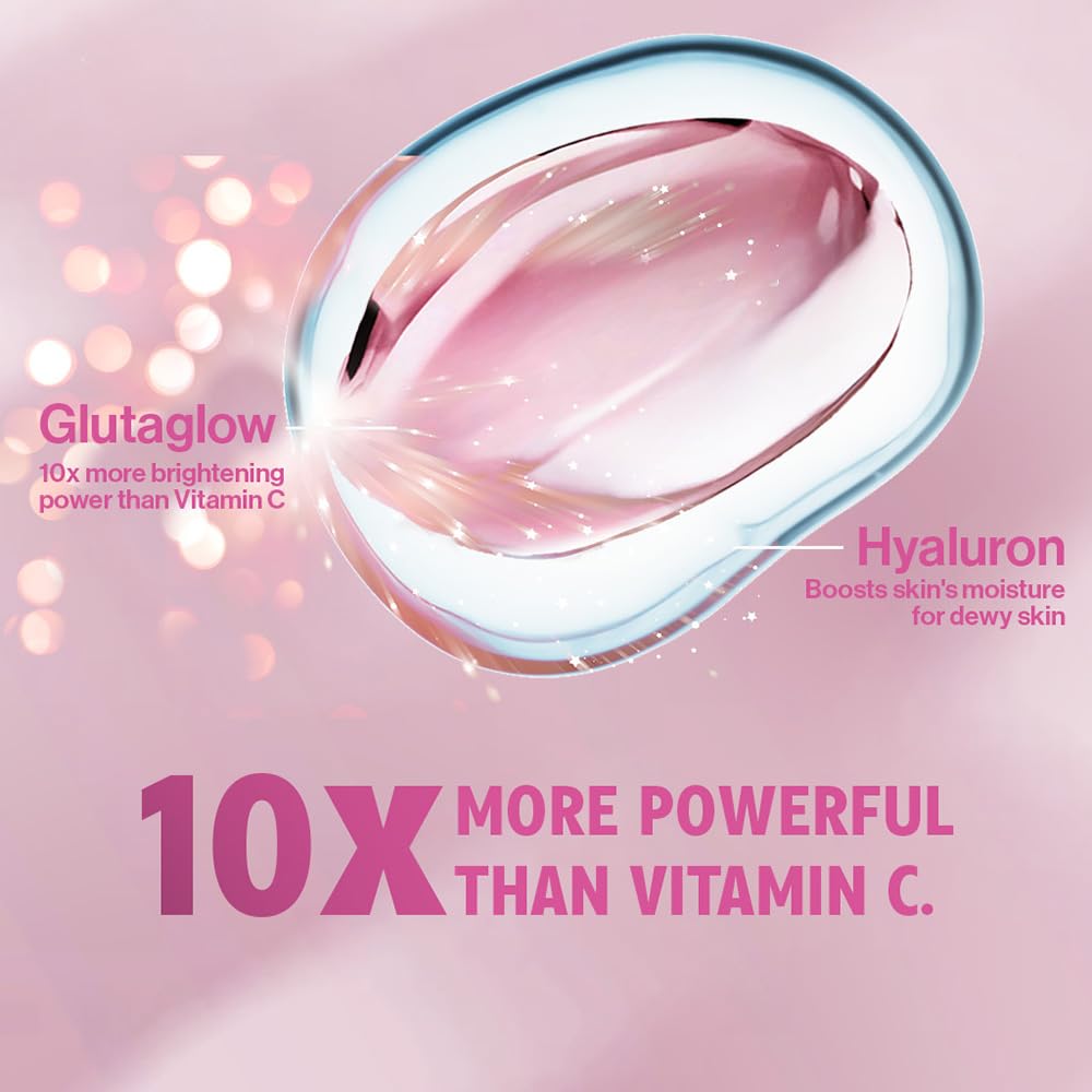 Vaseline Gluta-Hya Dewy Radiance Lotion, Face and Body Moisturizer with Glutathione and Niacinamide - label detail (12)