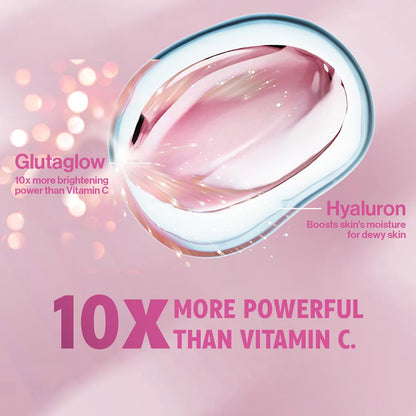 Vaseline Gluta-Hya Dewy Radiance Lotion, Face and Body Moisturizer with Glutathione and Niacinamide - label detail (12)