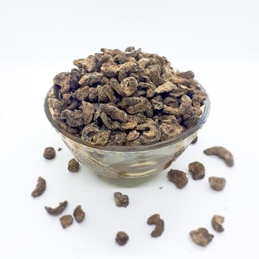 Vedcare Dried Amla Pachak Candy, Indian Gooseberry Snack, Seasoned with Black Salt and Spices - front view