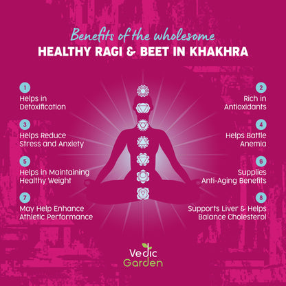 Vedic Garden Flaxseed Multigrain Khakhra, 180g - Roasted Indian Cracker, Vegan, No Palm Oil - label detail (29)