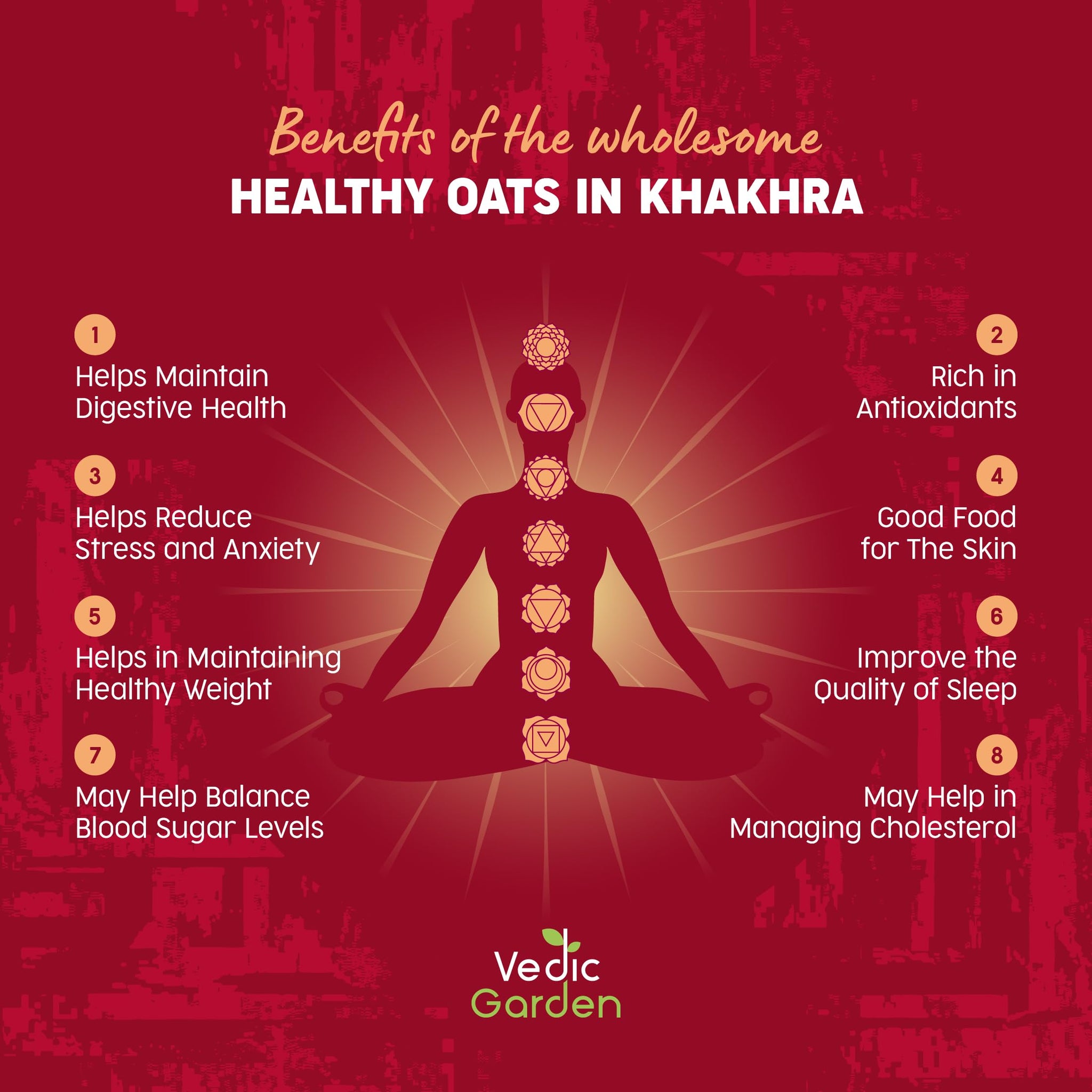 Vedic Garden Flaxseed Multigrain Khakhra, Roasted Thin Cracker, Vegan, Vacuum Packed, Gujarati Snack - label detail (11)