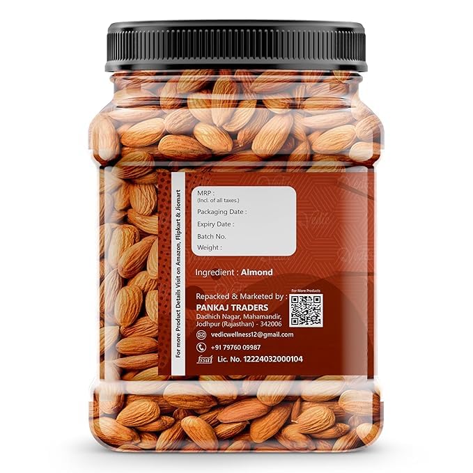 VEDIC WELLNESS Afghani Anjeer Dry Figs, Naturally Sweet and Soft, Dried Fruit Snack - packaging (16)
