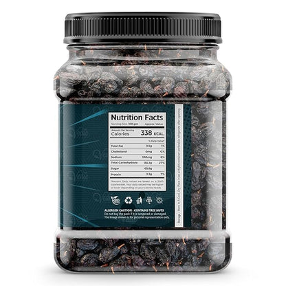 VEDIC WELLNESS Afghani Anjeer Dry Figs, Naturally Sweet and Soft, Dried Fruit Snack - back view (19)