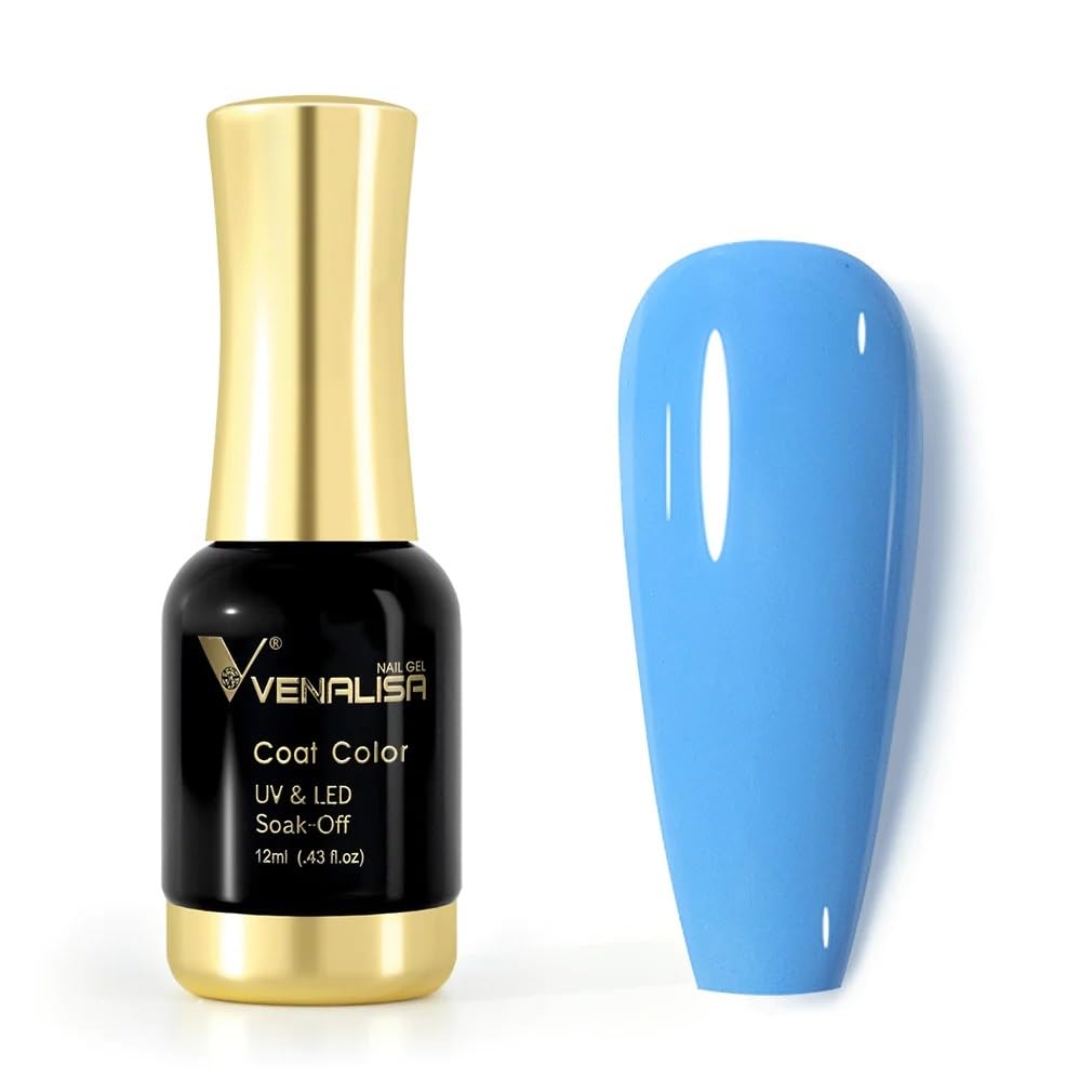 VENALISA Gel Nail Polish from BELLE GAGA Royal Blue Color Spring Summer Soak Off UV LED Baby Nail Gel Polish Nail Art Starter