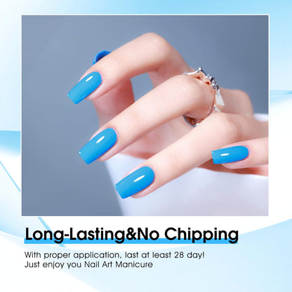 VENALISA Gel Nail Polish from BELLE GAGA Royal Blue Color Spring Summer Soak Off UV LED Baby Nail Gel Polish Nail Art Starter