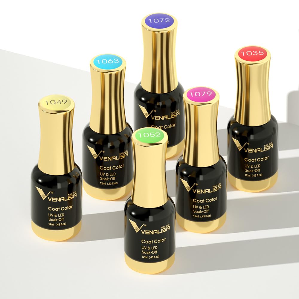 VENALISA Gel Nail Polish from BELLE GAGA Royal Blue Color Spring Summer Soak Off UV LED Baby Nail Gel Polish Nail Art Starter