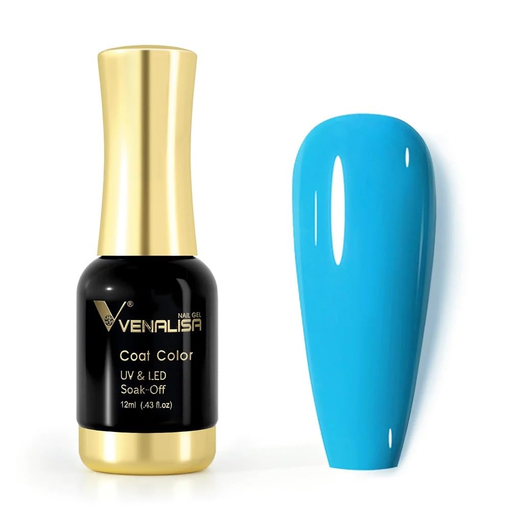 VENALISA Gel Nail Polish from BELLE GAGA Royal Blue Color Spring Summer Soak Off UV LED Baby Nail Gel Polish Nail Art Starter