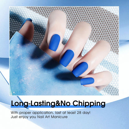 VENALISA Gel Nail Polish from BELLE GAGA Royal Blue Color Spring Summer Soak Off UV LED Baby Nail Gel Polish Nail Art Starter