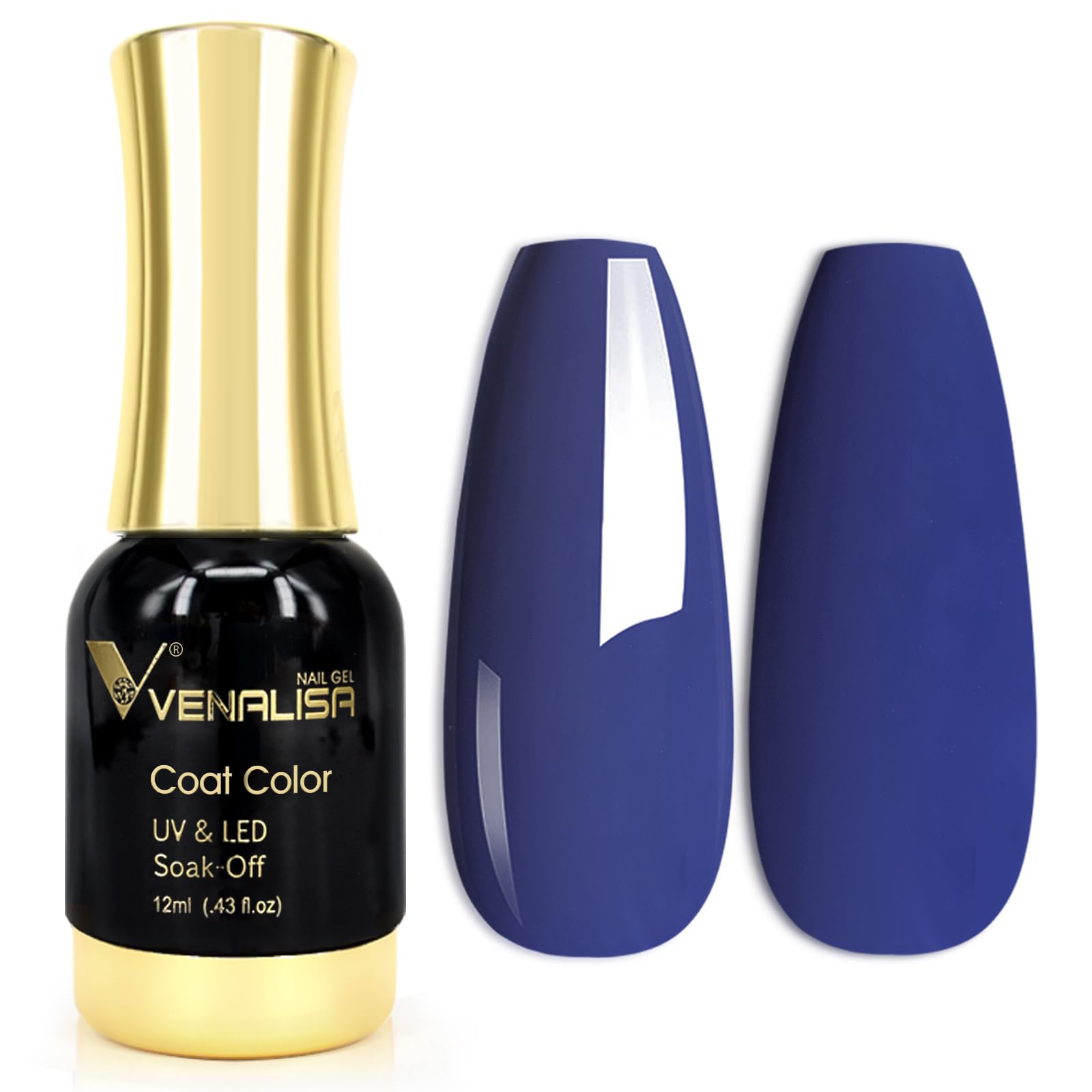 VENALISA Gel Nail Polish from BELLE GAGA Royal Blue Color Spring Summer Soak Off UV LED Baby Nail Gel Polish Nail Art Starter