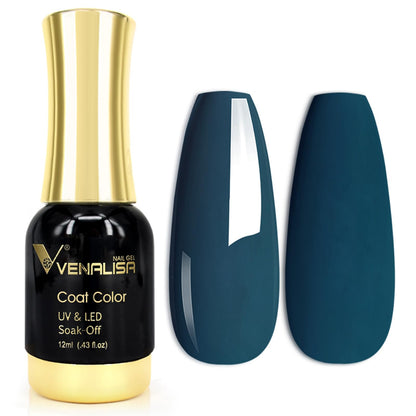 VENALISA Gel Nail Polish from BELLE GAGA Royal Blue Color Spring Summer Soak Off UV LED Baby Nail Gel Polish Nail Art Starter