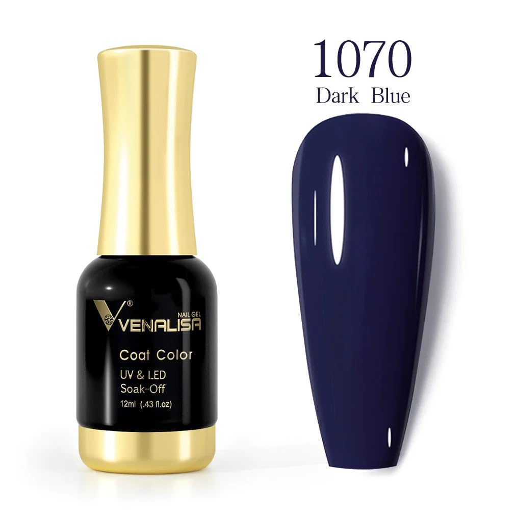 VENALISA Gel Nail Polish from BELLE GAGA Royal Blue Color Spring Summer Soak Off UV LED Baby Nail Gel Polish Nail Art Starter