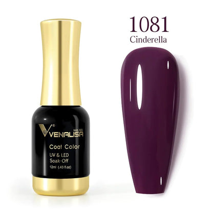 VENALISA Gel Nail Polish from BELLE GAGA Royal Blue Color Spring Summer Soak Off UV LED Baby Nail Gel Polish Nail Art Starter