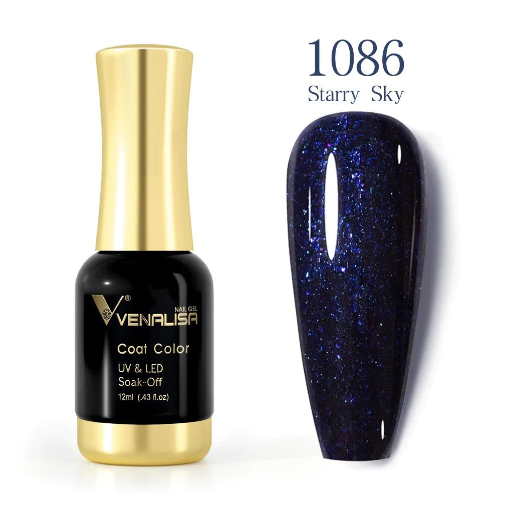 VENALISA Gel Nail Polish from BELLE GAGA Royal Blue Color Spring Summer Soak Off UV LED Baby Nail Gel Polish Nail Art Starter