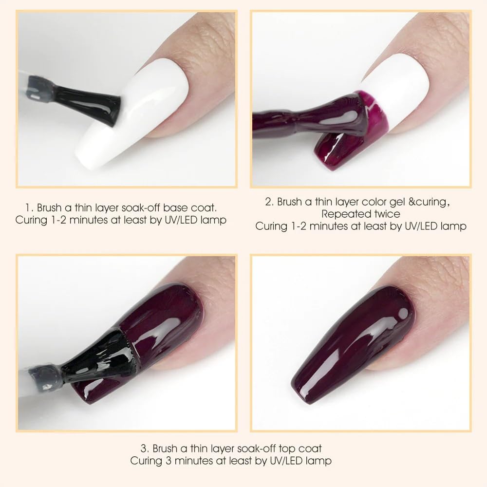 VENALISA Gel Nail Polish from BELLE GAGA Royal Blue Color Spring Summer Soak Off UV LED Baby Nail Gel Polish Nail Art Starter