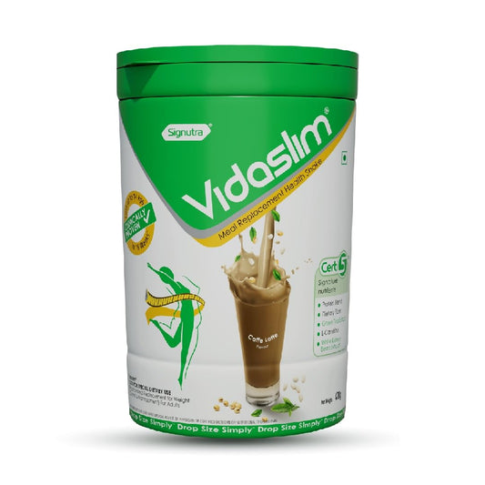 Vidaslim Meal Replacement Shake, 400g, Protein Powder with 22.8g Protein, No Added Sugars, Low Fat
