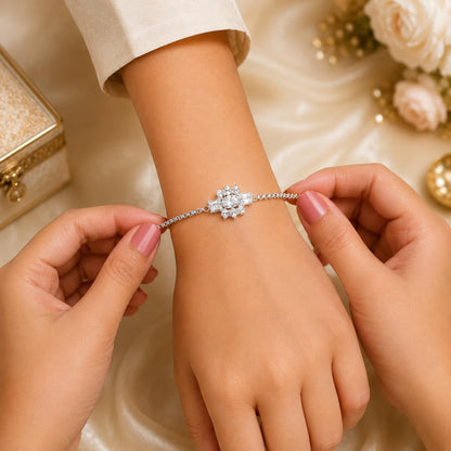 VighNox Rakhi set for Brother with Gift hamper, 3 rakhis for Rakshabandhan - close-up detail (59)