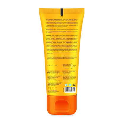 VLCC Aqua Light Sunscreen Gel SPF 70 PA++++ with Hyaluronic Acid & Vitamin C, Fragrance-Free - close-up detail (15)