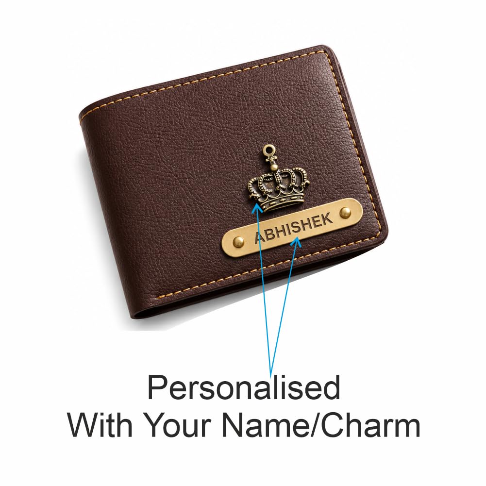 VS Gifts Personalized Leather Wallet with Rakhi and Gift Card, Raksha Bandhan Gift Set for Brother - packaging (10)