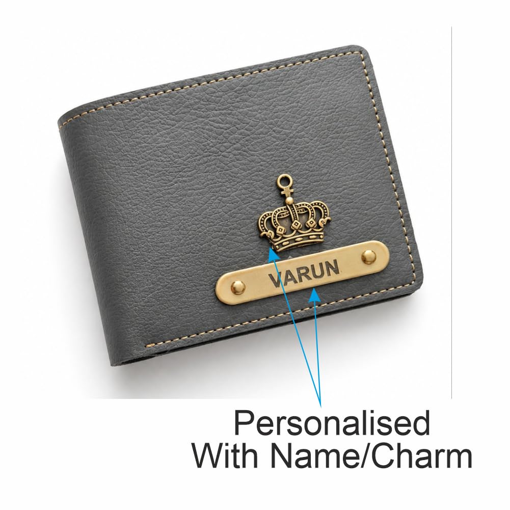 VS Gifts Personalized Leather Wallet with Rakhi and Gift Card, Raksha Bandhan Gift Set for Brother - label detail (18)