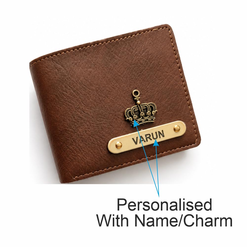 VS Gifts Personalized Leather Wallet with Rakhi and Gift Card, Raksha Bandhan Gift Set for Brother - label detail (24)