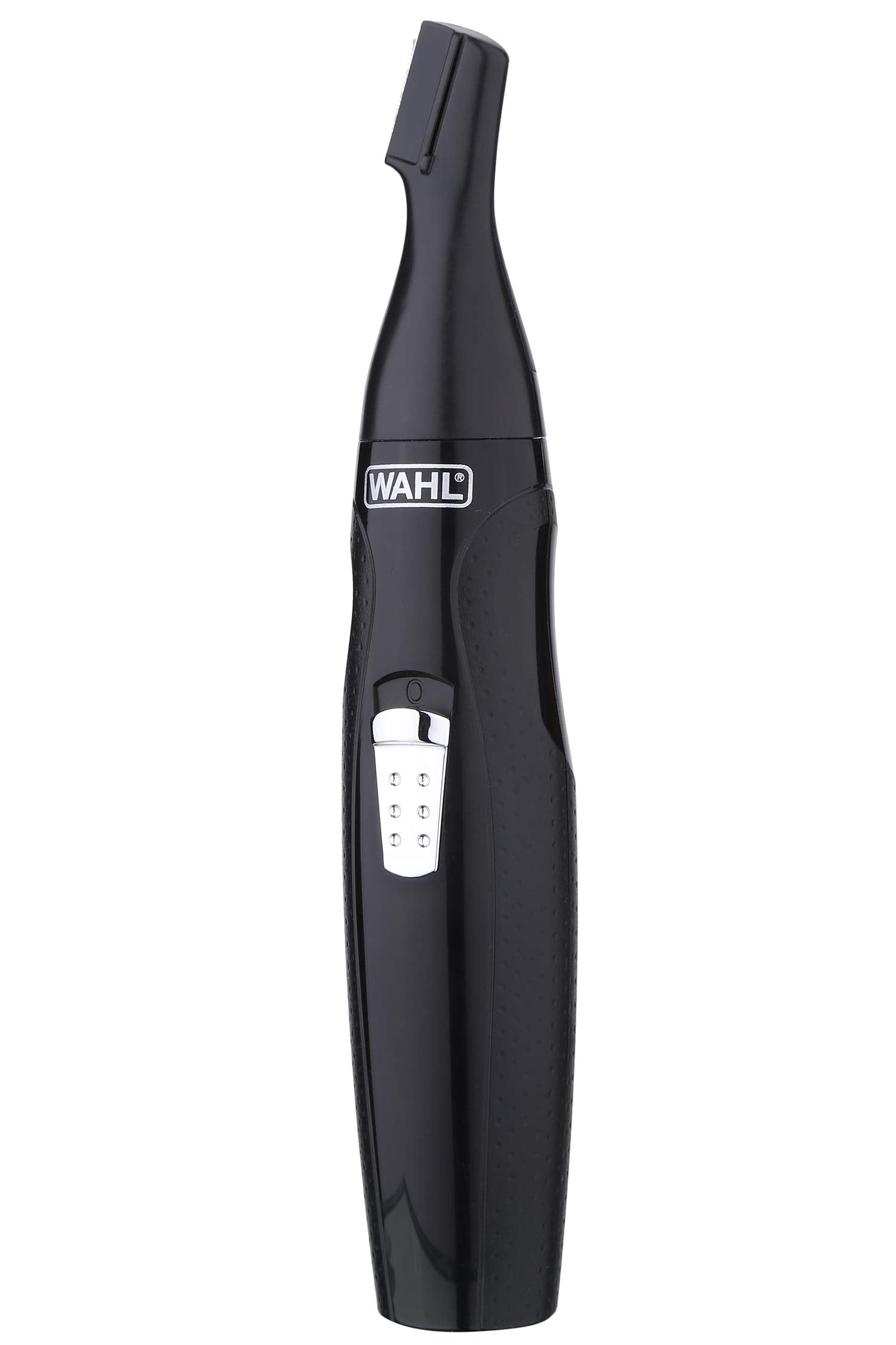 Wahl Cordless Mini Groomsman 3 in 1 Trimmer Kit - Stainless Steel Blades, Nose/Ear/Eyebrow Trimmer, Black