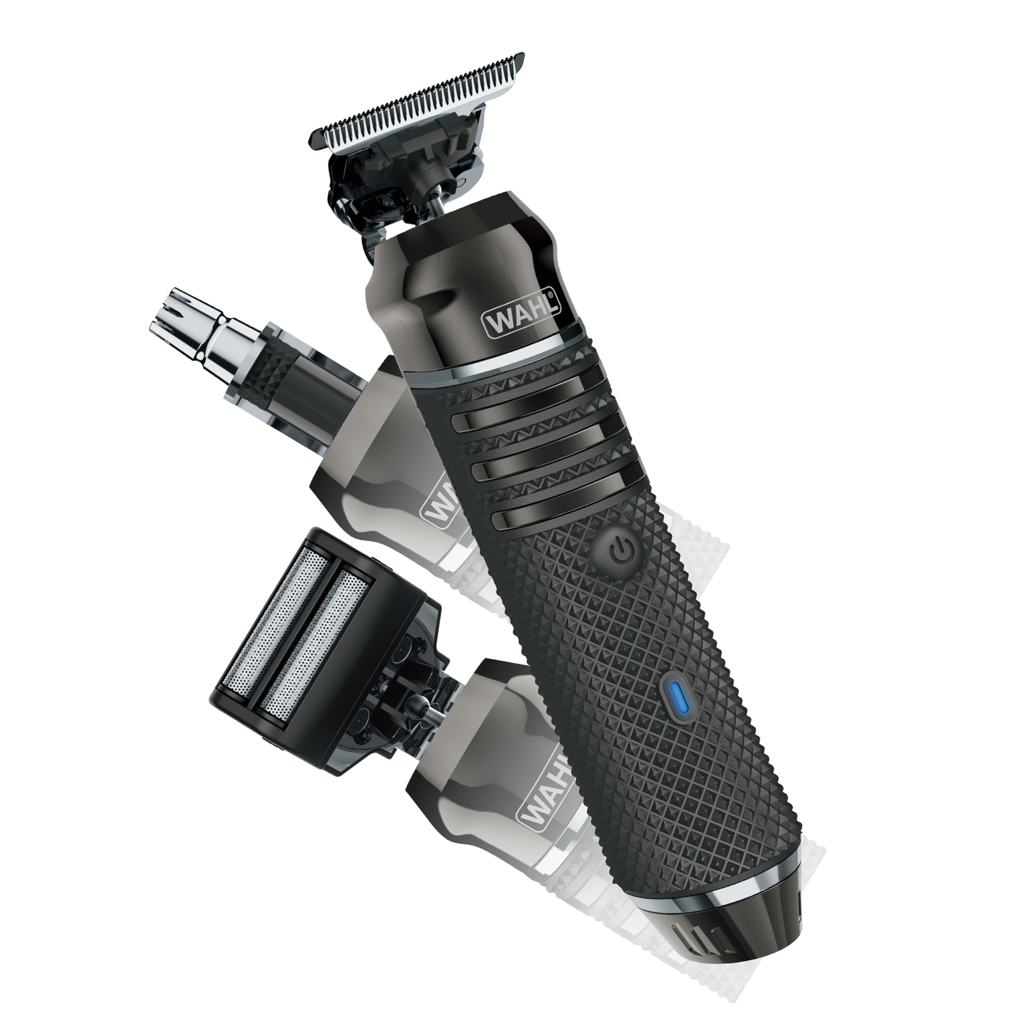 Wahl High Visibility Skeleton Waterproof Trimmer, Lithium-Ion Cordless USB Rechargeable, Multi-Purpose Grooming Kit for Men (
