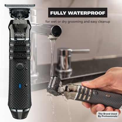 Wahl High Visibility Skeleton Waterproof Trimmer, Lithium-Ion Cordless USB Rechargeable, Multi-Purpose Grooming Kit for Men -