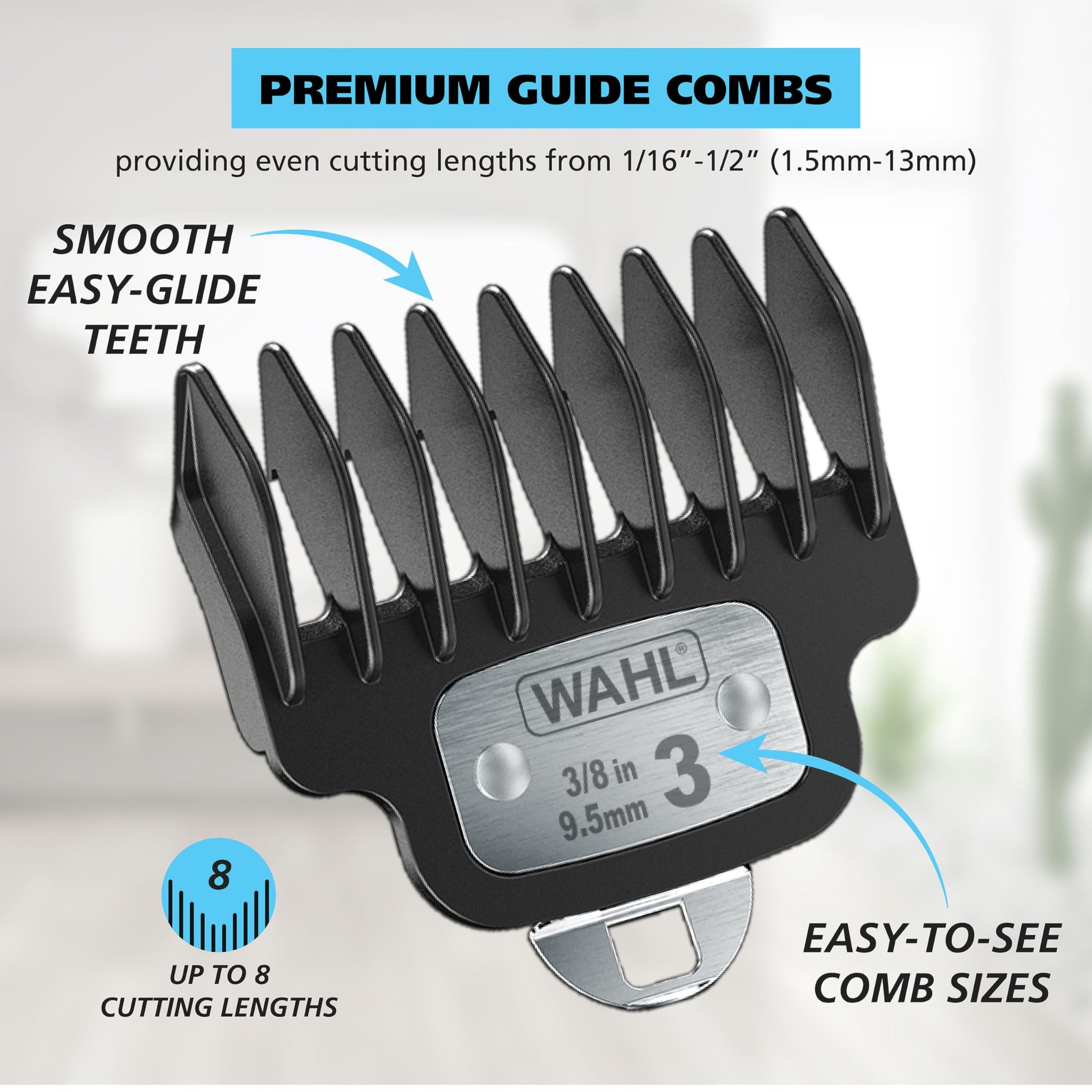 Wahl High Visibility Skeleton Waterproof Trimmer, Lithium-Ion Cordless USB Rechargeable, Multi-Purpose Grooming Kit for Men -
